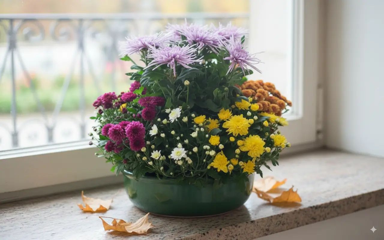 Coupe de Chrysanthèmes Toussaint